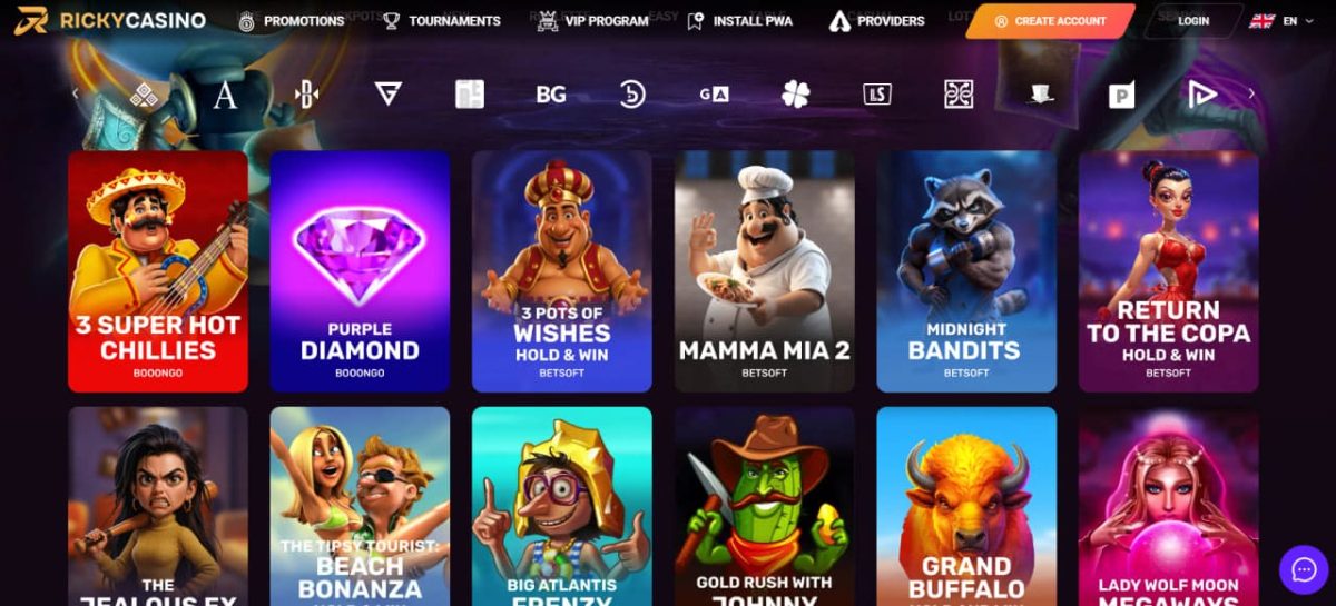Ricky Casino : Sign Up & Claim Your Bonus Today image 1